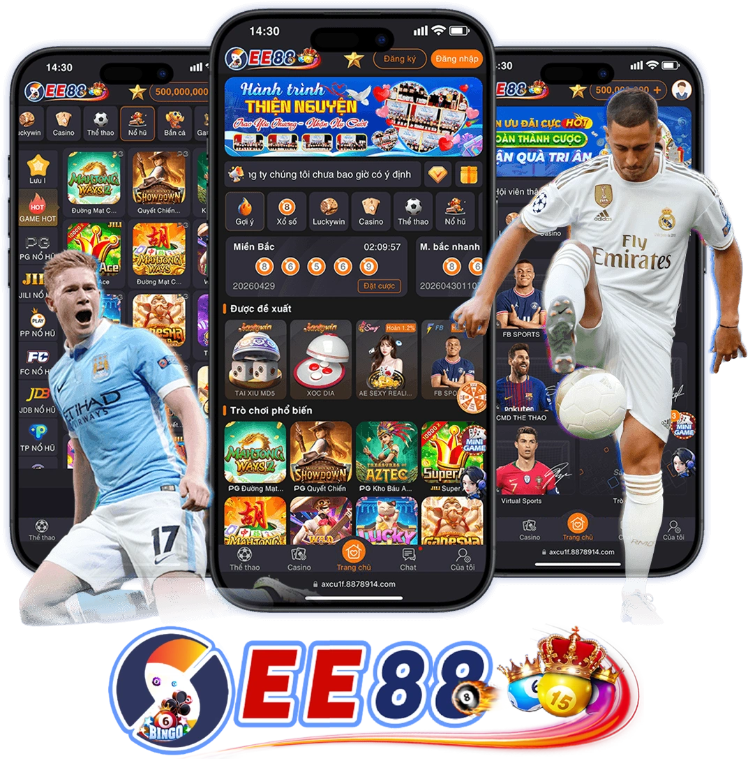 Dịch vụ mobile và ứng dụng Ee88 trên thiết bị di động
